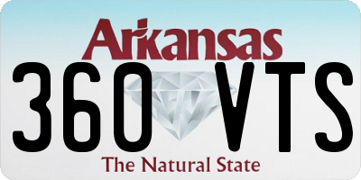 AR license plate 360VTS