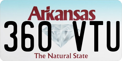 AR license plate 360VTU