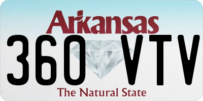 AR license plate 360VTV