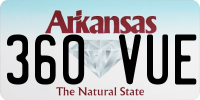 AR license plate 360VUE