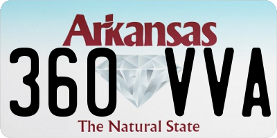 AR license plate 360VVA