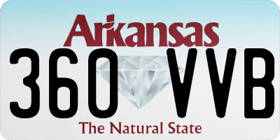 AR license plate 360VVB
