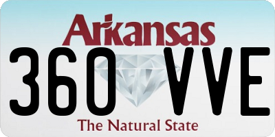 AR license plate 360VVE
