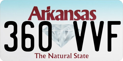 AR license plate 360VVF