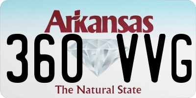 AR license plate 360VVG