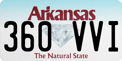 AR license plate 360VVI