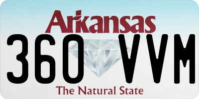 AR license plate 360VVM