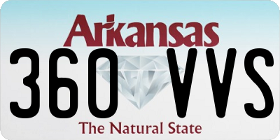 AR license plate 360VVS