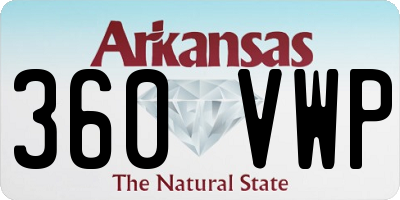 AR license plate 360VWP