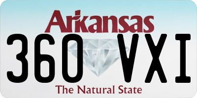 AR license plate 360VXI