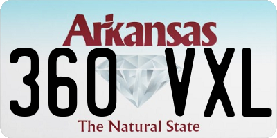 AR license plate 360VXL