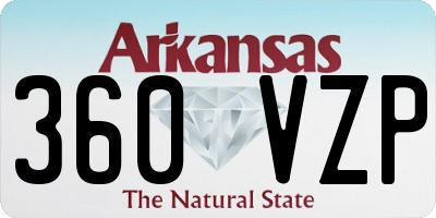 AR license plate 360VZP
