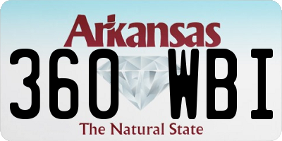 AR license plate 360WBI