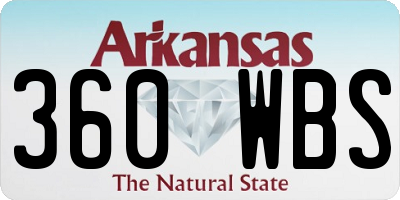 AR license plate 360WBS