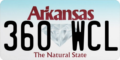 AR license plate 360WCL