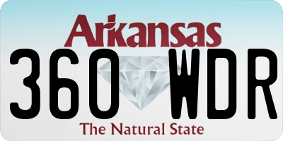 AR license plate 360WDR