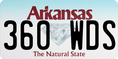 AR license plate 360WDS
