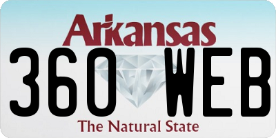AR license plate 360WEB