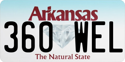 AR license plate 360WEL