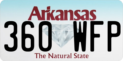 AR license plate 360WFP