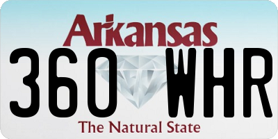 AR license plate 360WHR