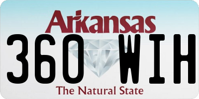 AR license plate 360WIH