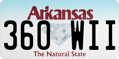 AR license plate 360WII
