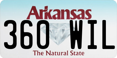 AR license plate 360WIL