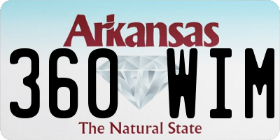 AR license plate 360WIM
