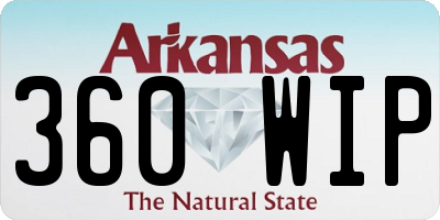 AR license plate 360WIP