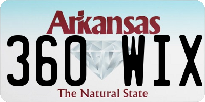 AR license plate 360WIX