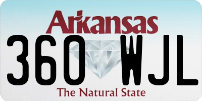 AR license plate 360WJL