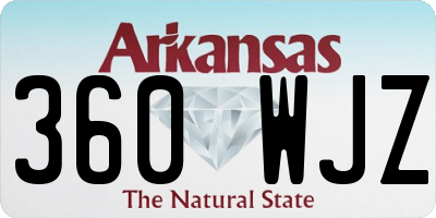 AR license plate 360WJZ