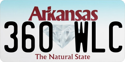 AR license plate 360WLC