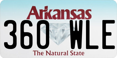 AR license plate 360WLE