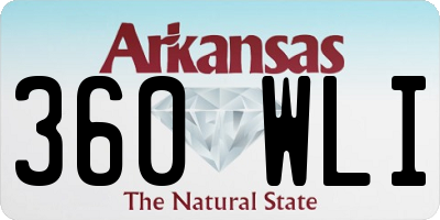 AR license plate 360WLI
