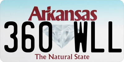 AR license plate 360WLL