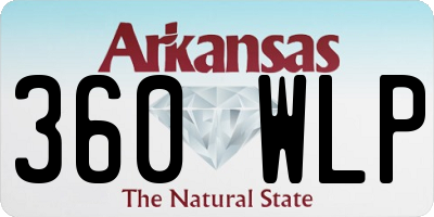 AR license plate 360WLP