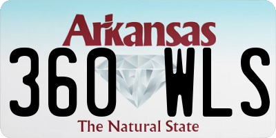 AR license plate 360WLS