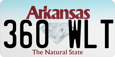AR license plate 360WLT