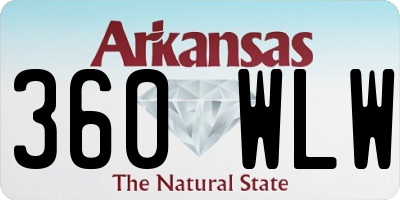 AR license plate 360WLW