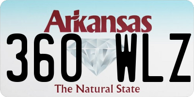 AR license plate 360WLZ