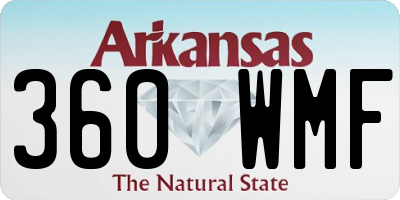 AR license plate 360WMF