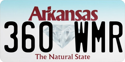 AR license plate 360WMR