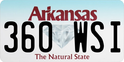 AR license plate 360WSI