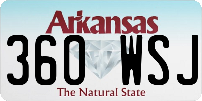 AR license plate 360WSJ