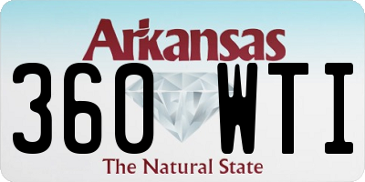 AR license plate 360WTI