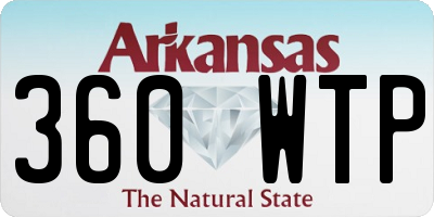 AR license plate 360WTP