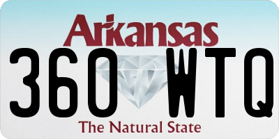 AR license plate 360WTQ