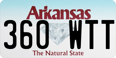 AR license plate 360WTT